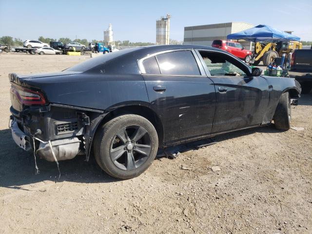 2C3CDXBG9FH826259 - 2015 DODGE CHARGER SE BLACK photo 3