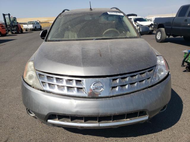 JN8AZ08T17W529770 - 2007 NISSAN MURANO SL SILVER photo 5