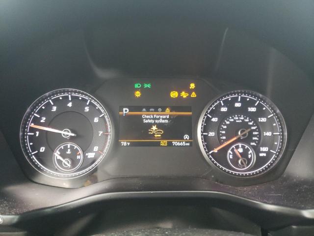 5NMS24AJ7NH389633 - 2022 HYUNDAI SANTA FE SEL ნაცრისფერი ფოტო 9