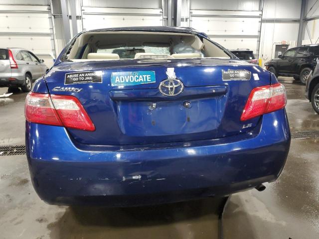 4T1BE46K39U380625 - 2009 TOYOTA CAMRY BASE BLUE photo 6