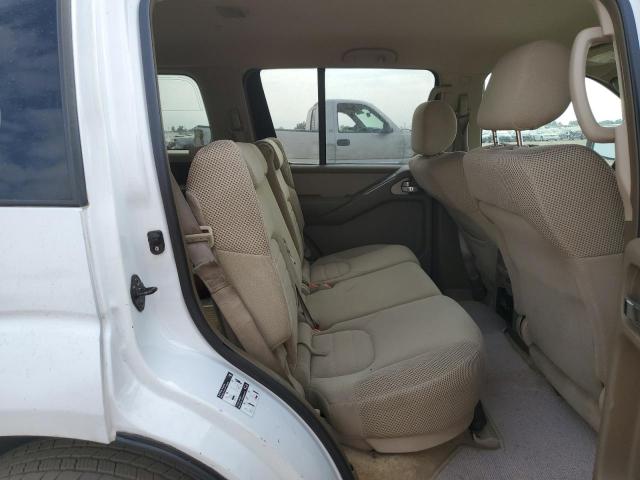 5N1AR18U96C604916 - 2006 NISSAN PATHFINDER LE თეთრი ფოტო 11