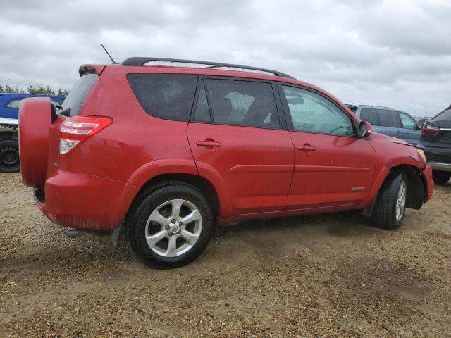 2T3DK4DV9BW065128 - 2011 TOYOTA RAV4 LIMITED წითელი ფოტო 3