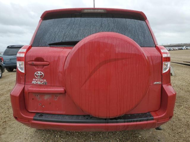 2T3DK4DV9BW065128 - 2011 TOYOTA RAV4 LIMITED წითელი ფოტო 6