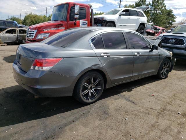 1HGCP26369A141119 - 2009 HONDA ACCORD LX GRAY photo 3