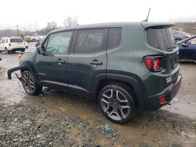 ZACNJDAB1MPM48920 - 2021 JEEP RENEGADE SPORT Կանաչ լուսանկար 2