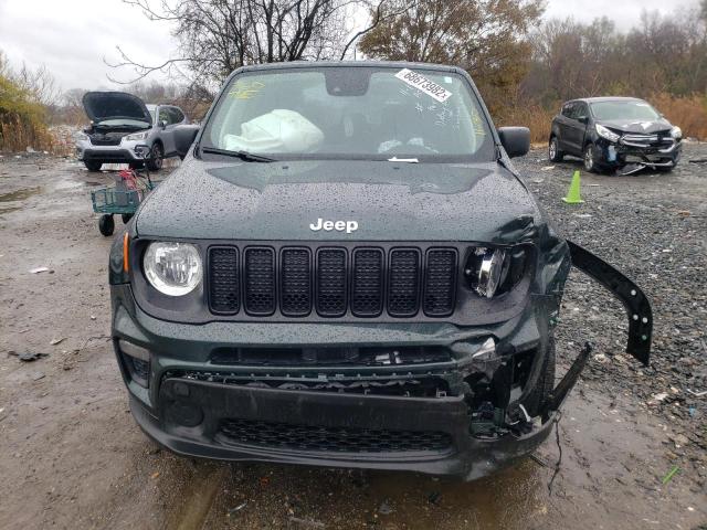 ZACNJDAB1MPM48920 - 2021 JEEP RENEGADE SPORT GREEN photo 5