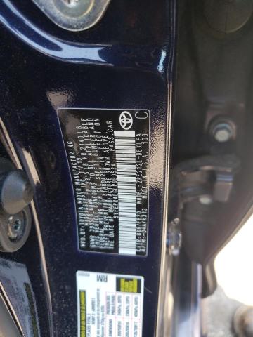 5YFEPRAE6LP090524 - 2020 TOYOTA COROLLA LE BLUE photo 12