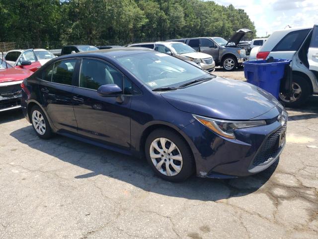 5YFEPRAE6LP090524 - 2020 TOYOTA COROLLA LE BLUE photo 4