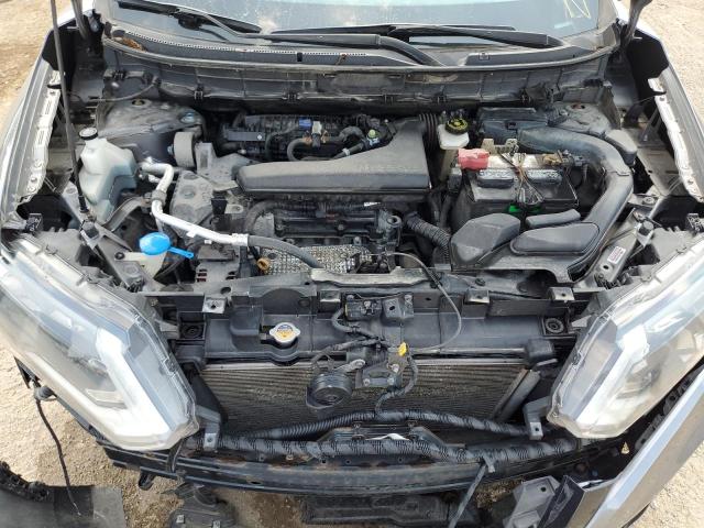 KNMAT2MV2HP511404 - 2017 NISSAN ROGUE S ნაცრისფერი ფოტო 12