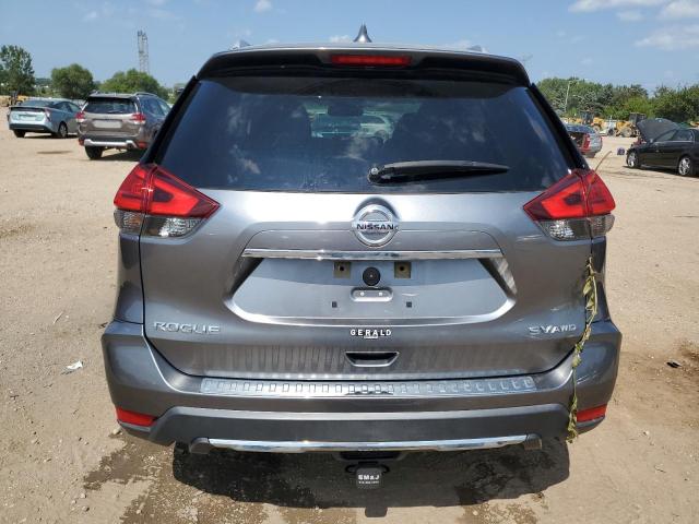 KNMAT2MV2HP511404 - 2017 NISSAN ROGUE S ნაცრისფერი ფოტო 6