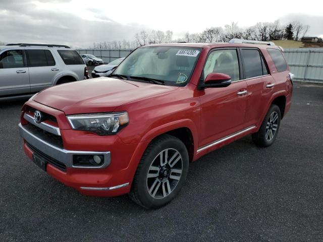 JTEBU5JRXG5284429 - 2016 TOYOTA 4RUNNER SR5/SR5 PREMIUM RED photo 1