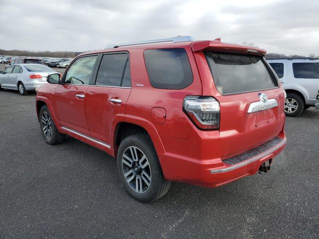 JTEBU5JRXG5284429 - 2016 TOYOTA 4RUNNER SR5/SR5 PREMIUM RED photo 2