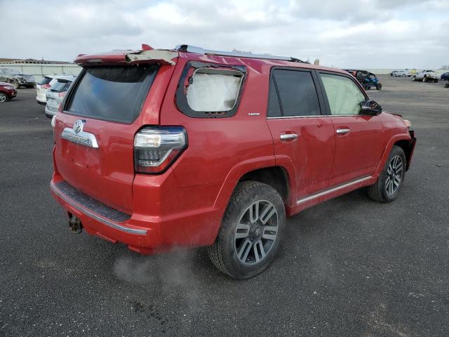 JTEBU5JRXG5284429 - 2016 TOYOTA 4RUNNER SR5/SR5 PREMIUM RED photo 3