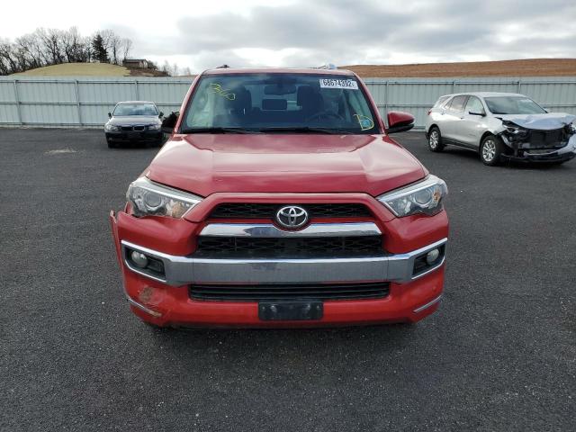 JTEBU5JRXG5284429 - 2016 TOYOTA 4RUNNER SR5/SR5 PREMIUM 红色 照片 5