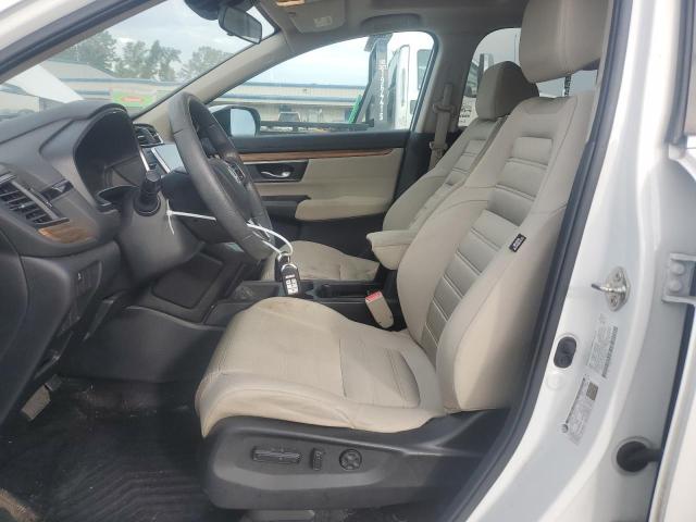 5J6RW1H54KA039614 - 2019 HONDA CR-V EX Weiß Foto 7