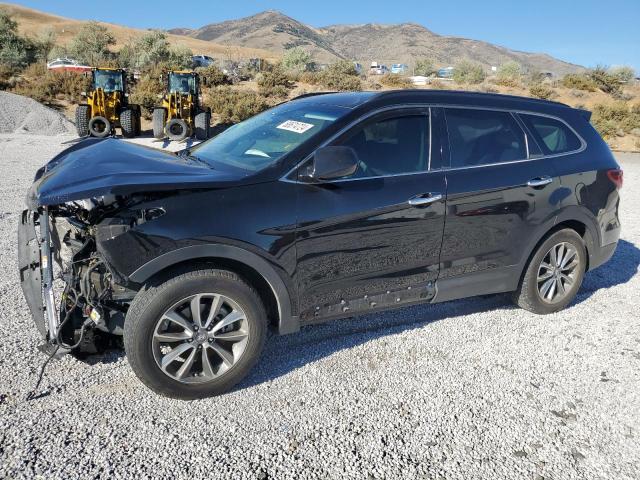 KM8SMDHF9KU307185 - 2019 HYUNDAI SANTA FE X SE BLACK photo 1