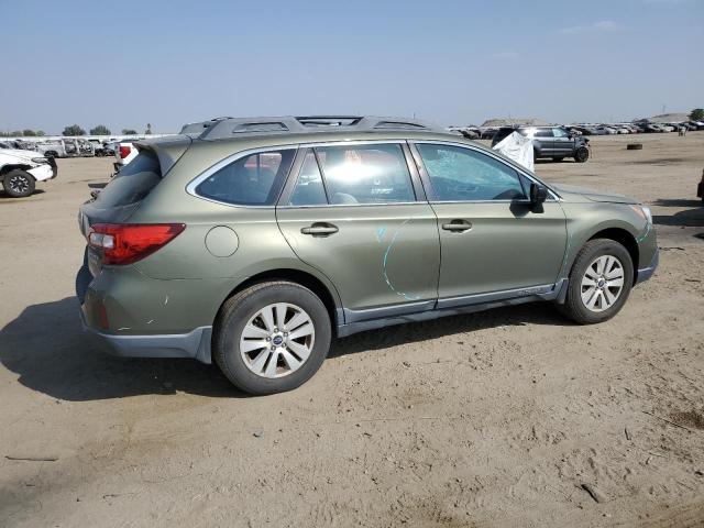 4S4BSAAC9H3200527 - 2017 SUBARU OUTBACK 2.5I GREEN photo 3