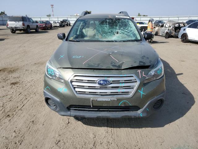 4S4BSAAC9H3200527 - 2017 SUBARU OUTBACK 2.5I GREEN photo 5