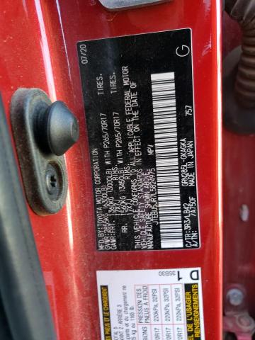 JTEBU5JR7L5824975 - 2020 TOYOTA 4RUNNER SR5/SR5 PREMIUM 红色 照片 14