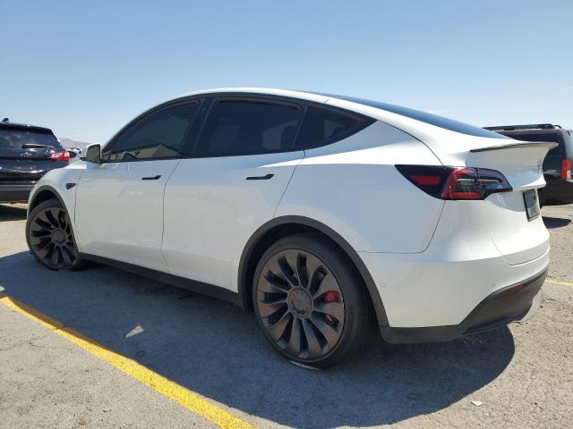 7SAYGDEF0NF368404 - 2022 TESLA MODEL Y WHITE photo 2