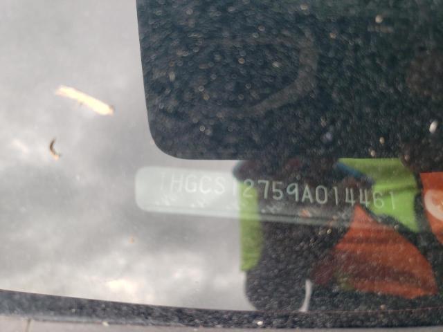 1HGCS12759A014461 - 2009 HONDA ACCORD EX 红色 照片 12