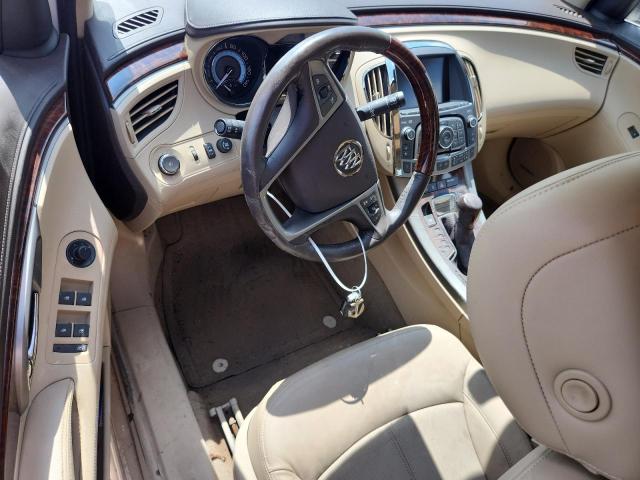 1G4GE5ED5BF388024 - 2011 BUICK LACROSSE CXS Blanc photo 8