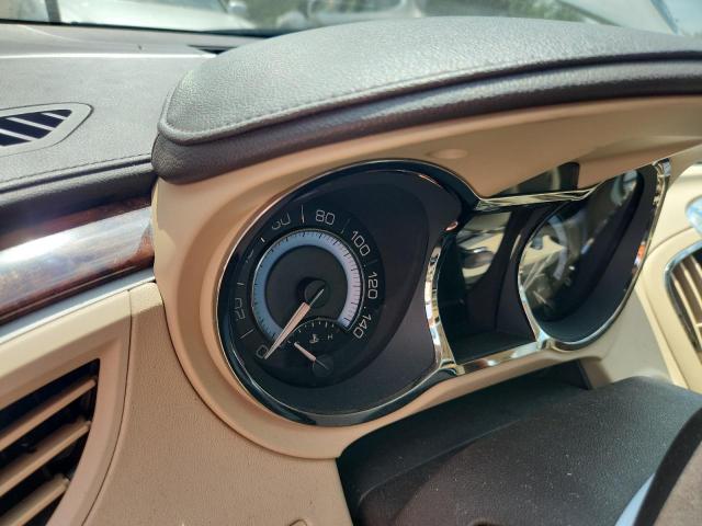 1G4GE5ED5BF388024 - 2011 BUICK LACROSSE CXS Blanc photo 9