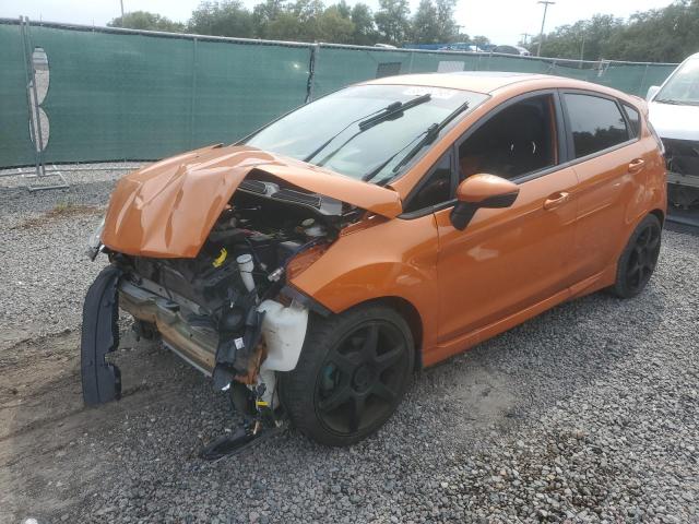 3FADP4GX7KM131570 - 2019 FORD FIESTA ST ORANGE photo 1