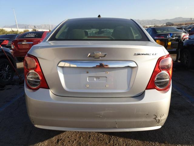 1G1JC5SG3E4107488 - 2014 CHEVROLET SONIC LT SILVER photo 6