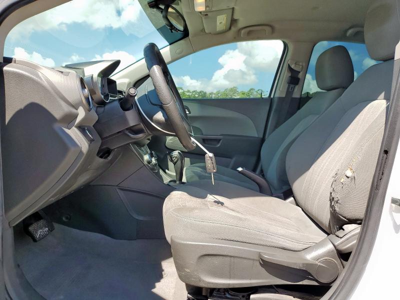 1G1JC5SH5E4101653 - 2014 CHEVROLET SONIC LT თეთრი ფოტო 7