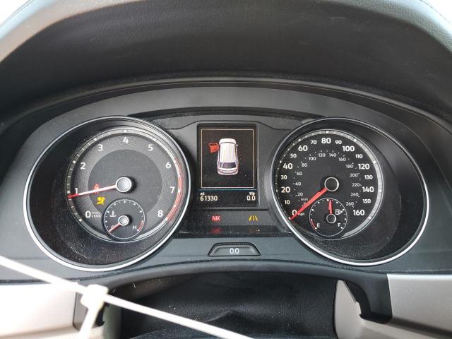 1V2XR2CA0KC611862 - 2019 VOLKSWAGEN ATLAS SE Սև լուսանկար 9