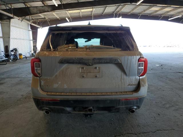 1FMSK8DHXMGC50744 - 2021 FORD EXPLORER XLT SILVER photo 6