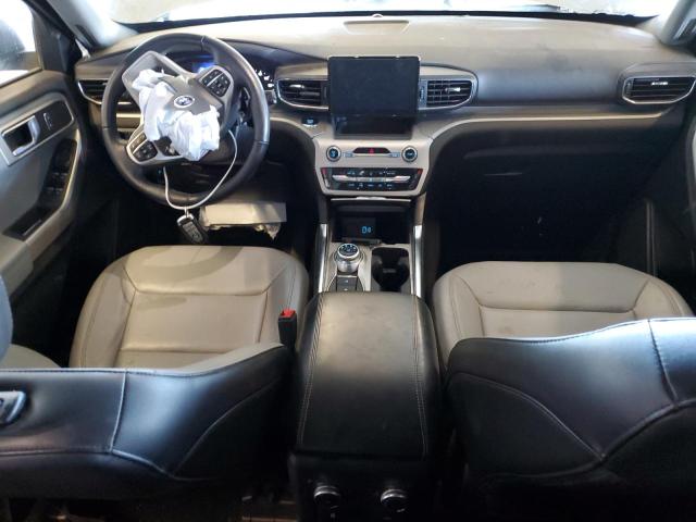 1FMSK8DHXMGC50744 - 2021 FORD EXPLORER XLT SILVER photo 8