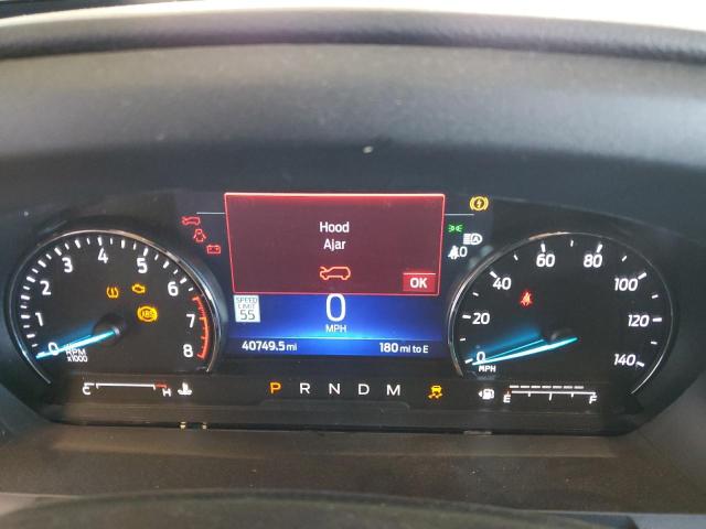 1FMSK8DHXMGC50744 - 2021 FORD EXPLORER XLT SILVER photo 9