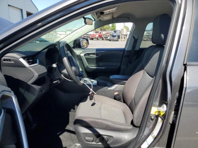 2T3P1RFV2MW240641 - 2021 TOYOTA RAV4 XLE GRAY photo 7