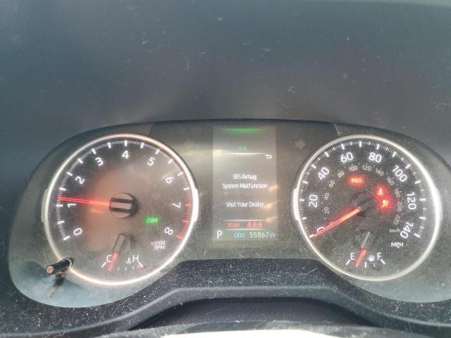 2T3P1RFV2MW240641 - 2021 TOYOTA RAV4 XLE GRAY photo 9