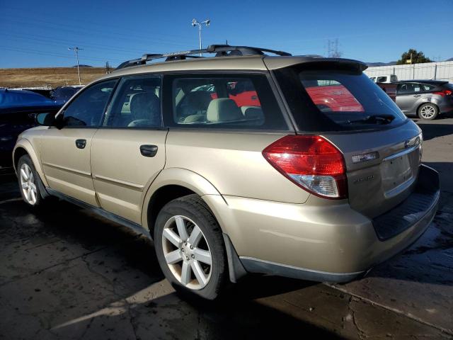 4S4BP61C197347630 - 2009 SUBARU OUTBACK 2.5I TAN photo 2