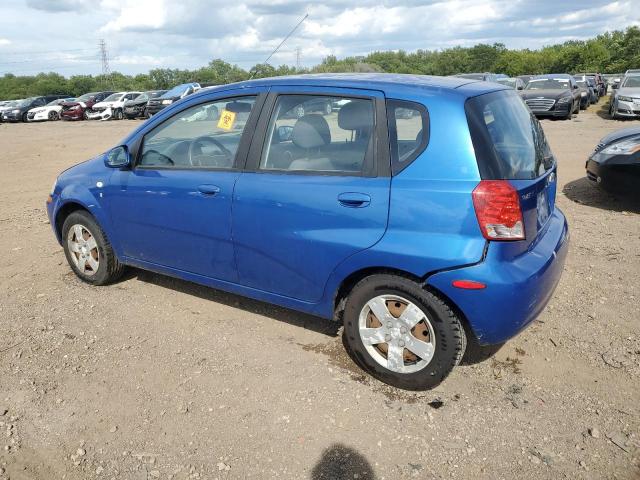 KL1TD66697B706762 - 2007 CHEVROLET AVEO BASE Azul foto 2