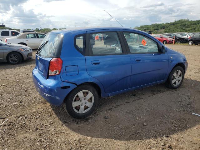 KL1TD66697B706762 - 2007 CHEVROLET AVEO BASE Azul foto 3