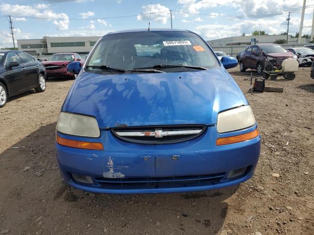 KL1TD66697B706762 - 2007 CHEVROLET AVEO BASE Azul foto 5