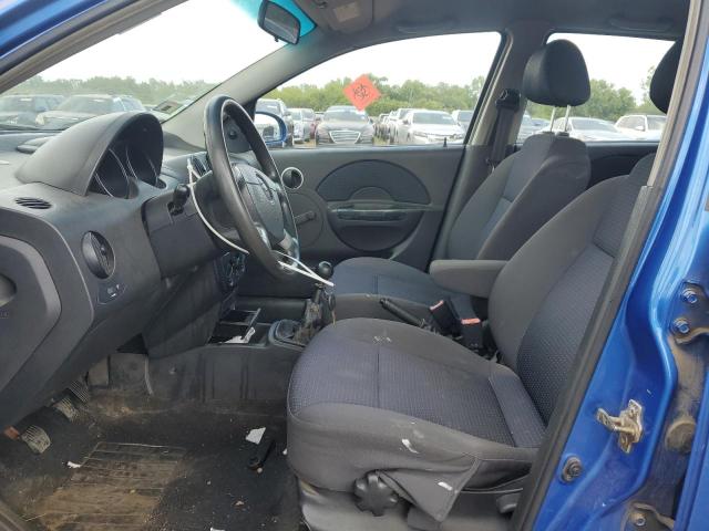 KL1TD66697B706762 - 2007 CHEVROLET AVEO BASE Azul foto 7