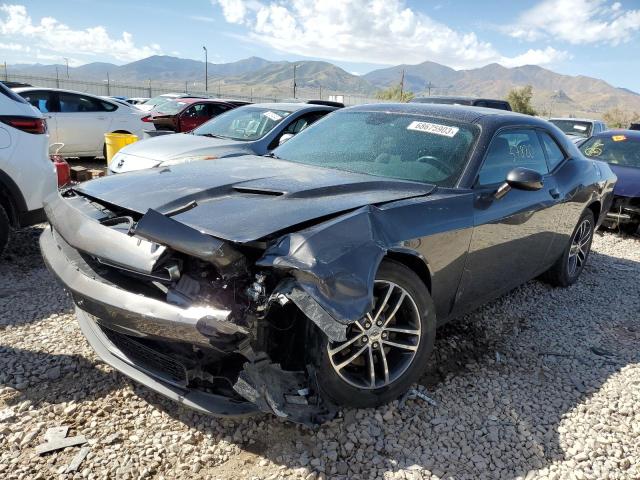 2C3CDZGG2KH656535 - 2019 DODGE CHALLENGER SXT CHARCOAL photo 1