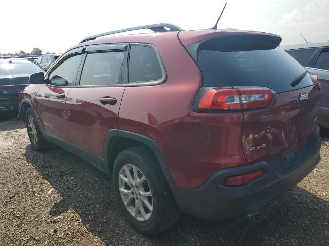 1C4PJMAB5GW360178 - 2016 JEEP CHEROKEE SPORT ბურგუნდია ფოტო 2