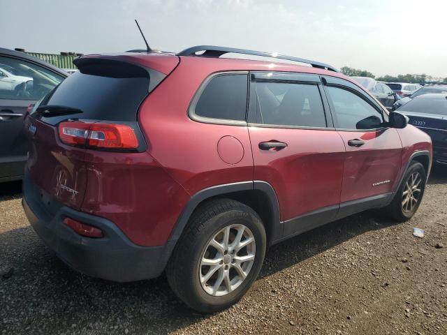 1C4PJMAB5GW360178 - 2016 JEEP CHEROKEE SPORT ბურგუნდია ფოტო 3