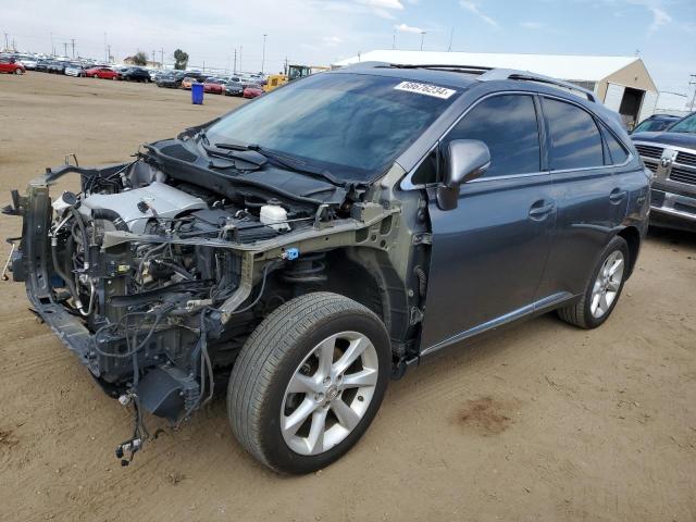 2T2BK1BA9CC149429 - 2012 LEXUS RX 350 GRAY photo 1