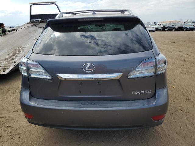 2T2BK1BA9CC149429 - 2012 LEXUS RX 350 GRAY photo 6