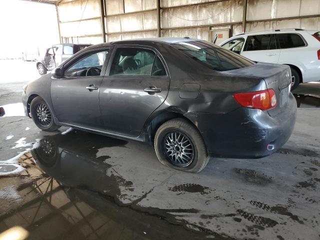 JTDBL40E199074460 - 2009 TOYOTA COROLLA BASE GRAY photo 2