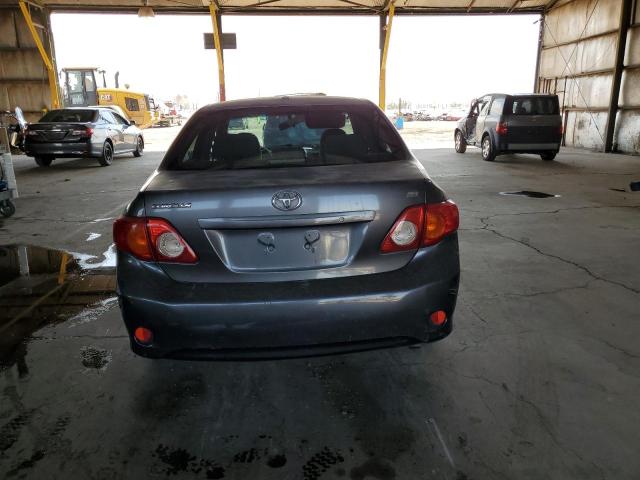 JTDBL40E199074460 - 2009 TOYOTA COROLLA BASE GRAY photo 6