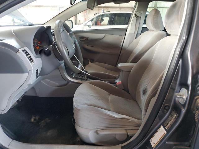 JTDBL40E199074460 - 2009 TOYOTA COROLLA BASE GRAY photo 7