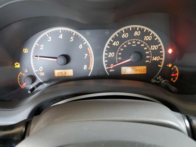 JTDBL40E199074460 - 2009 TOYOTA COROLLA BASE GRAY photo 9